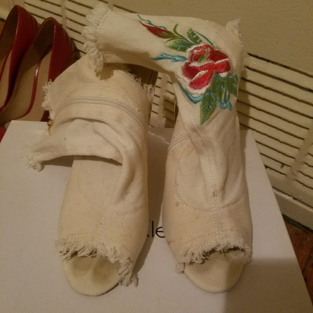 White heels